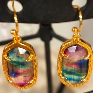 Petite earrings, multi-color